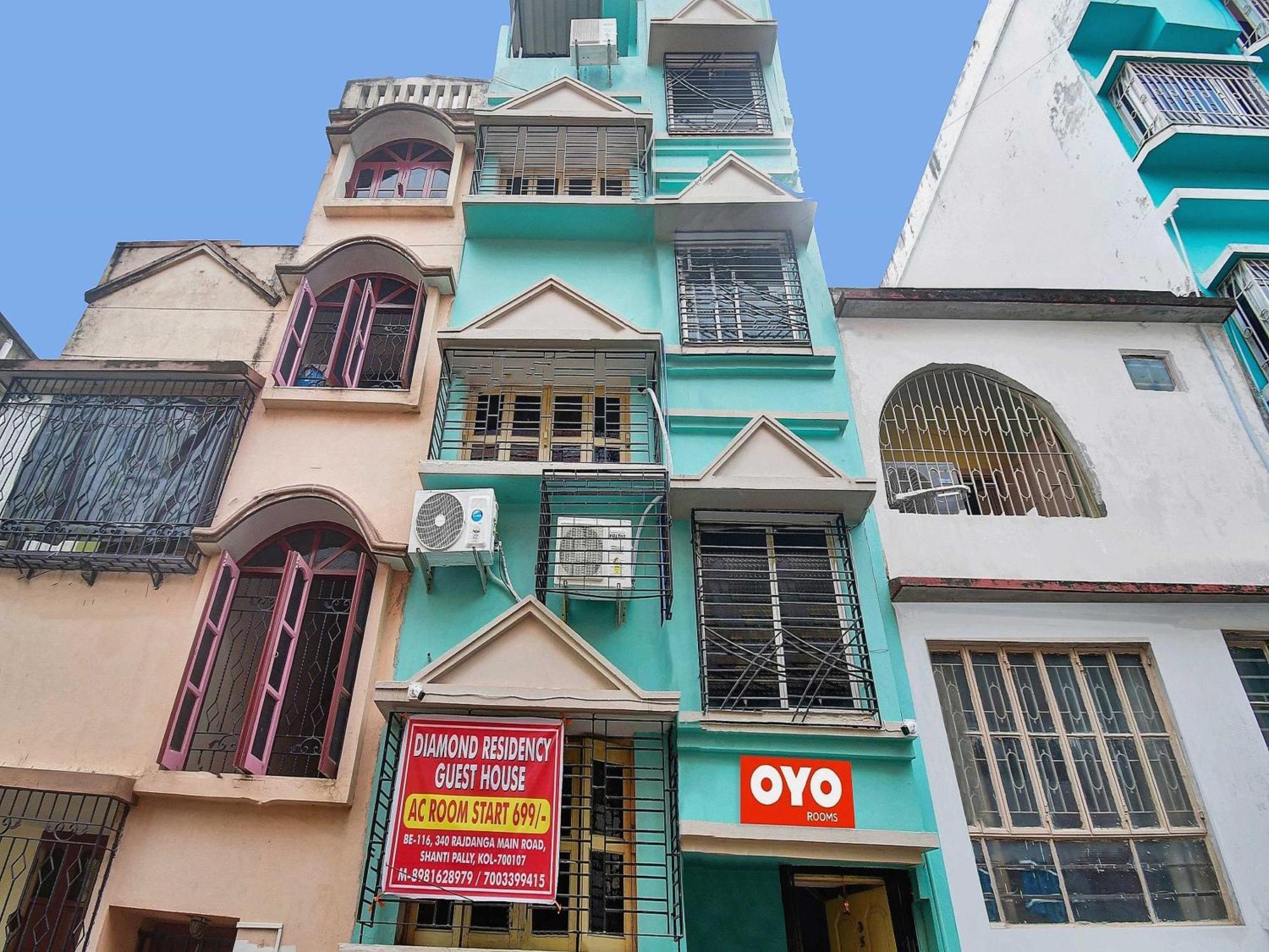 Hotel O Diamond Residency Calcuta Exterior foto