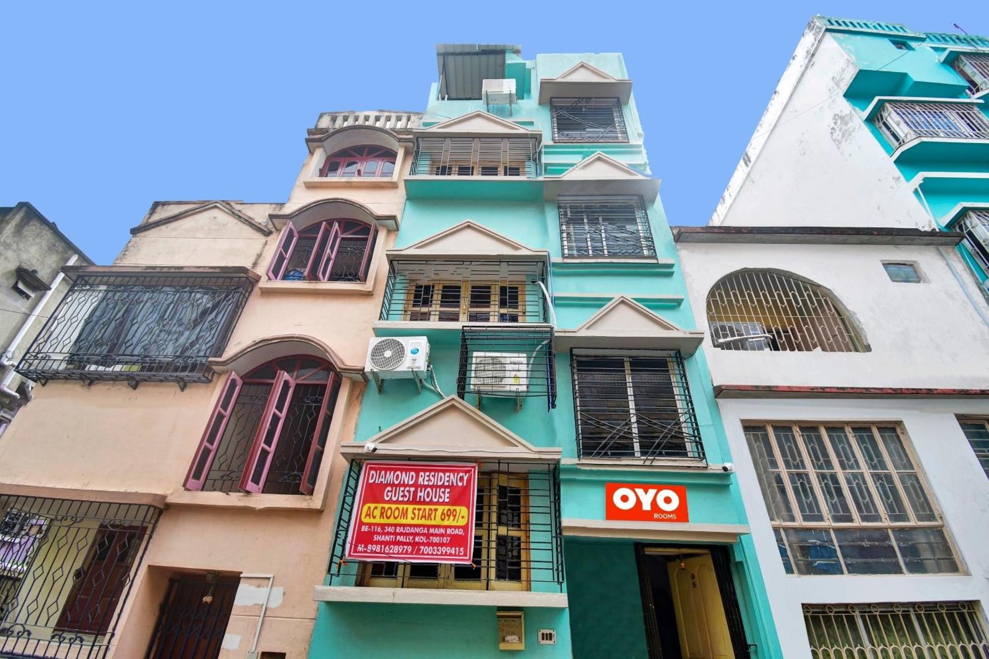 Hotel O Diamond Residency Calcuta Exterior foto
